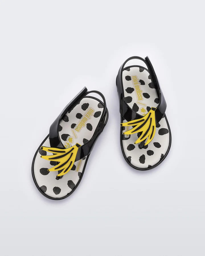 SUNNY + FABULA SANDAL BLACK || MINI MELISSA