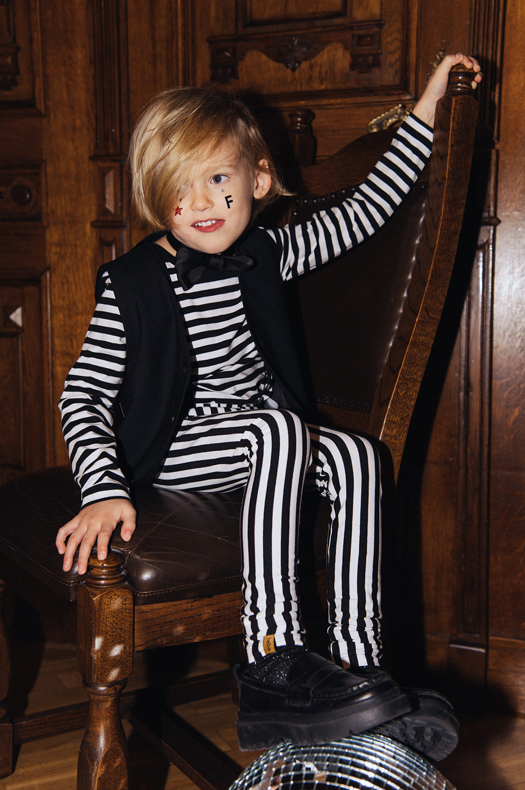 STRIPE LEGGING || HEBE