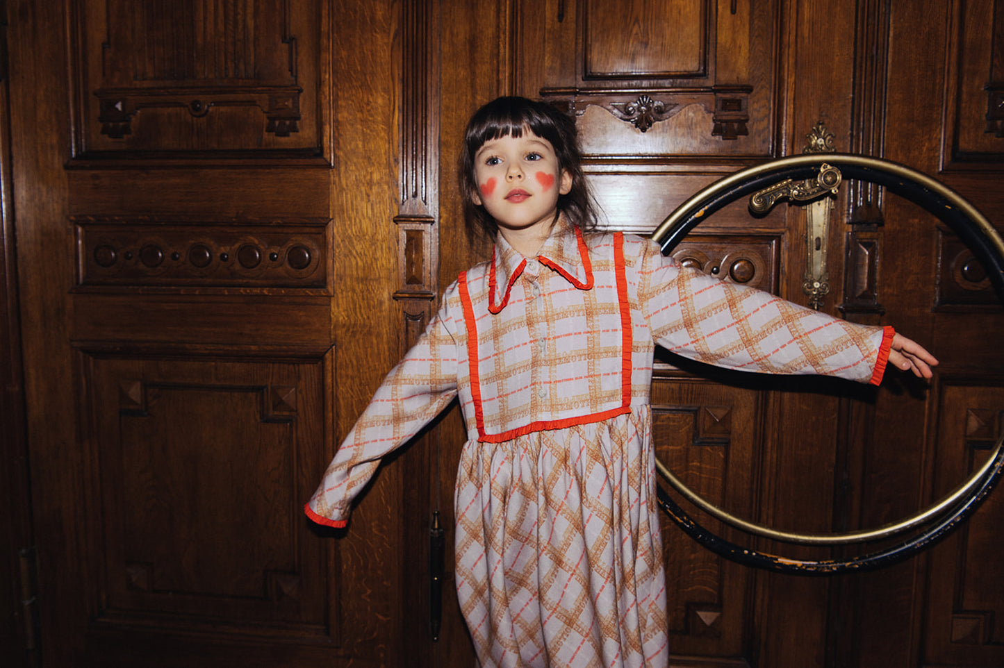 CHECKERED DRESS || HEBE