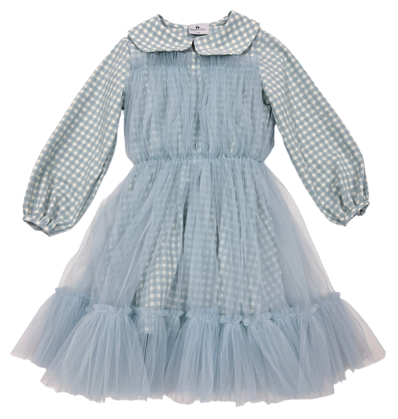 COSMINA DRESS - BLUE || RASPBERRY PLUM