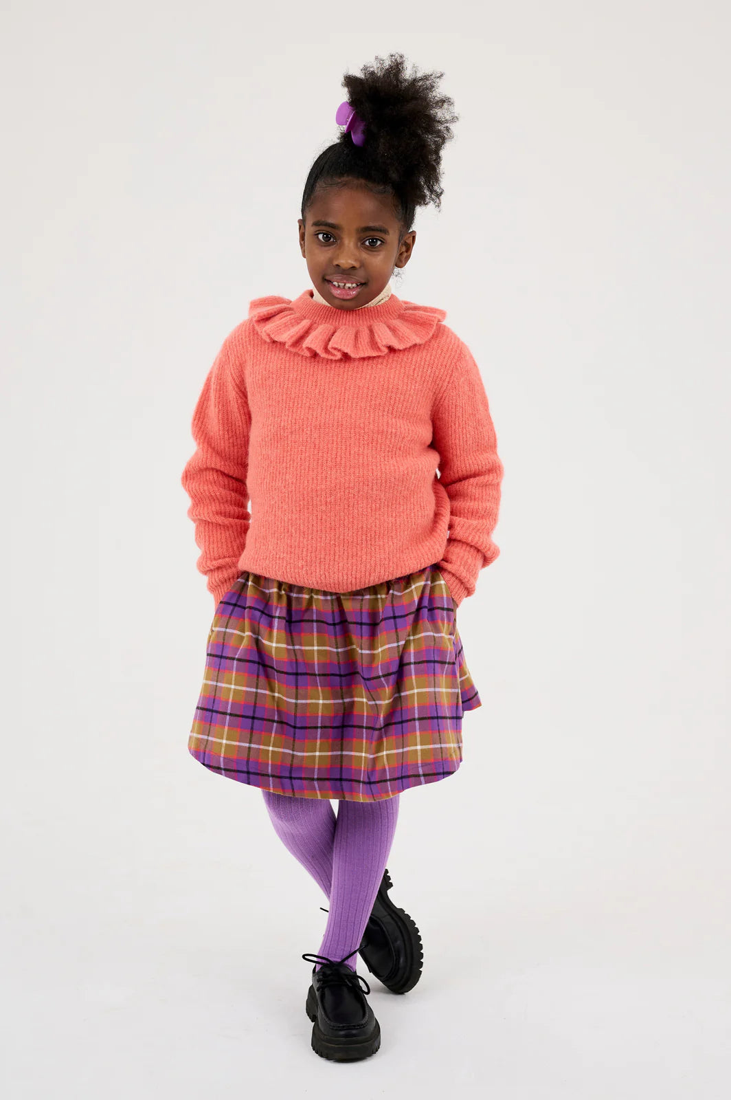 MINI SKIRT - FUNKY CHECK || REPOSE AMS