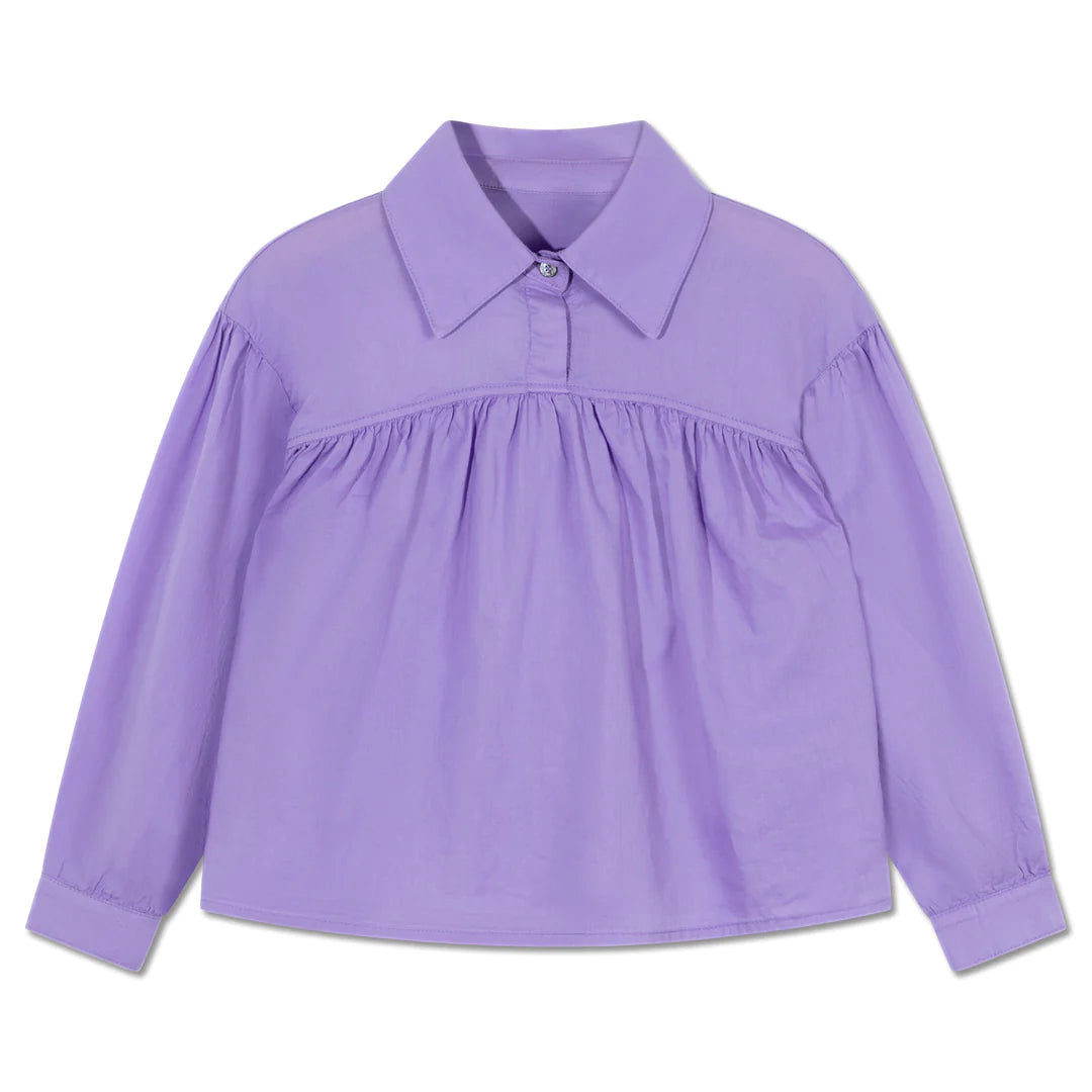 AT EASE BLOUSE - VIOLET || REPOSE AMS