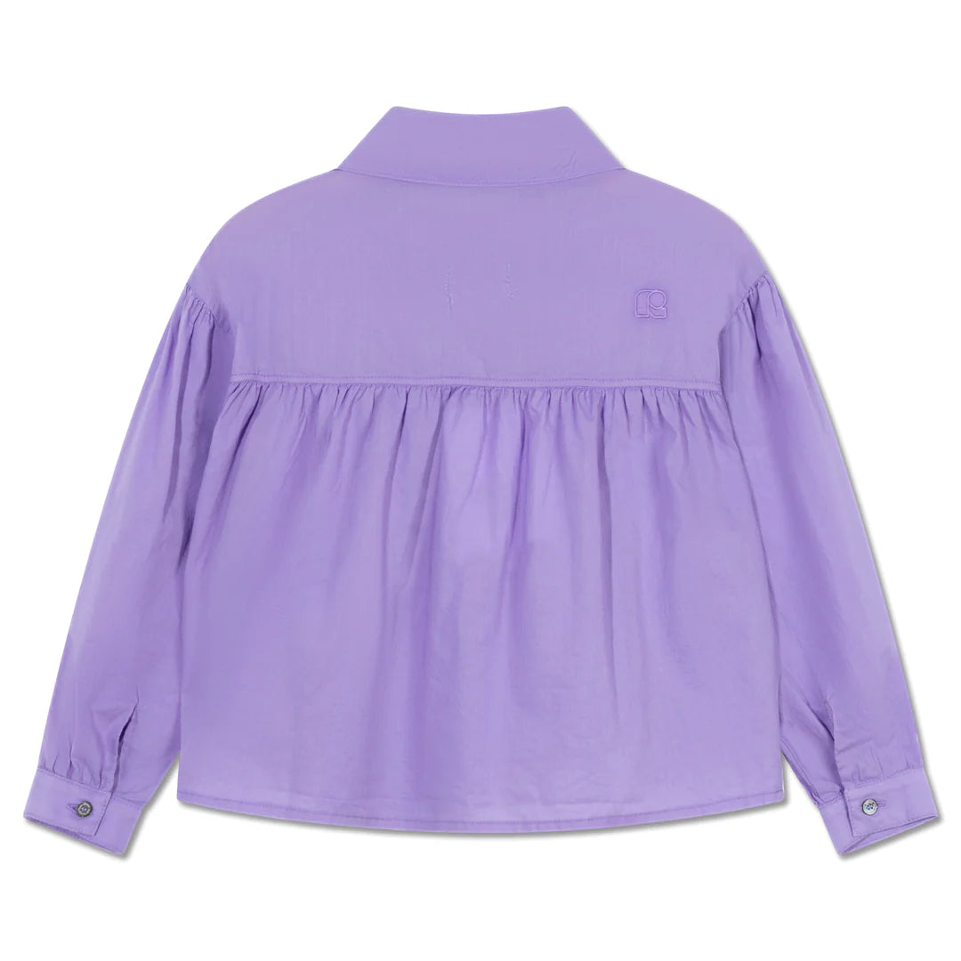 AT EASE BLOUSE - VIOLET || REPOSE AMS