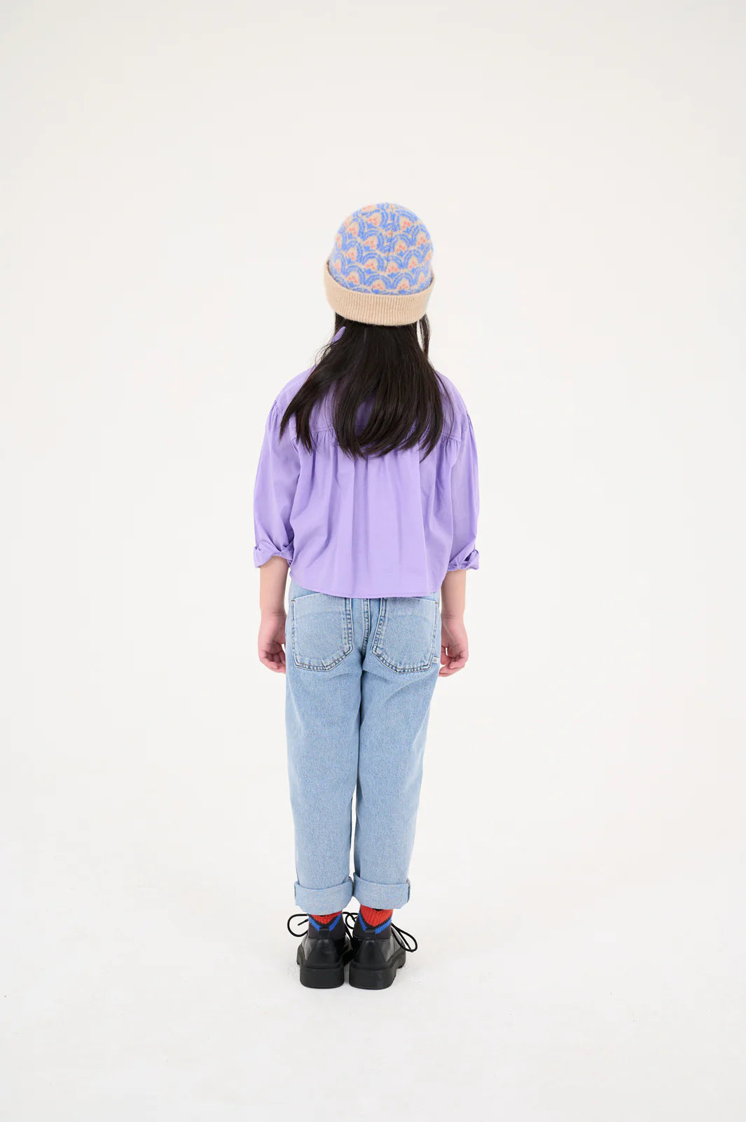 AT EASE BLOUSE - VIOLET || REPOSE AMS