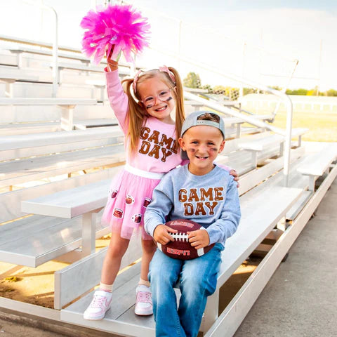 GAME DAY PATCH SHORT SLEEVE T-SHIRT - BALLET || SWEET WINK