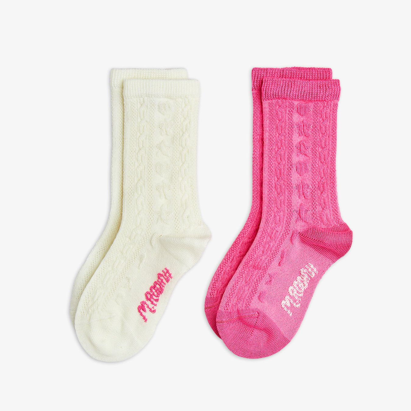 TEXTURED 2-PACK SOCKS MINI RODINI