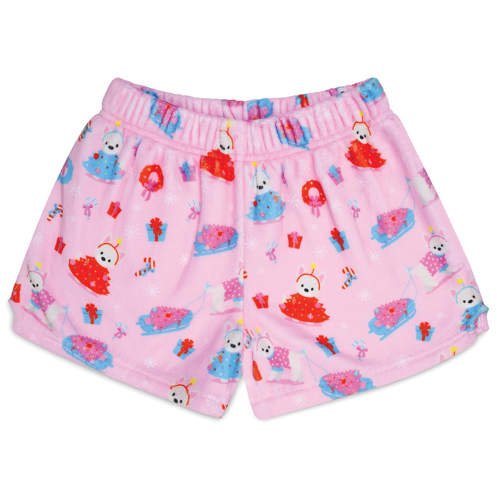 MERRY WOOF-MAS PLUSH SHORTS || ISCREAM