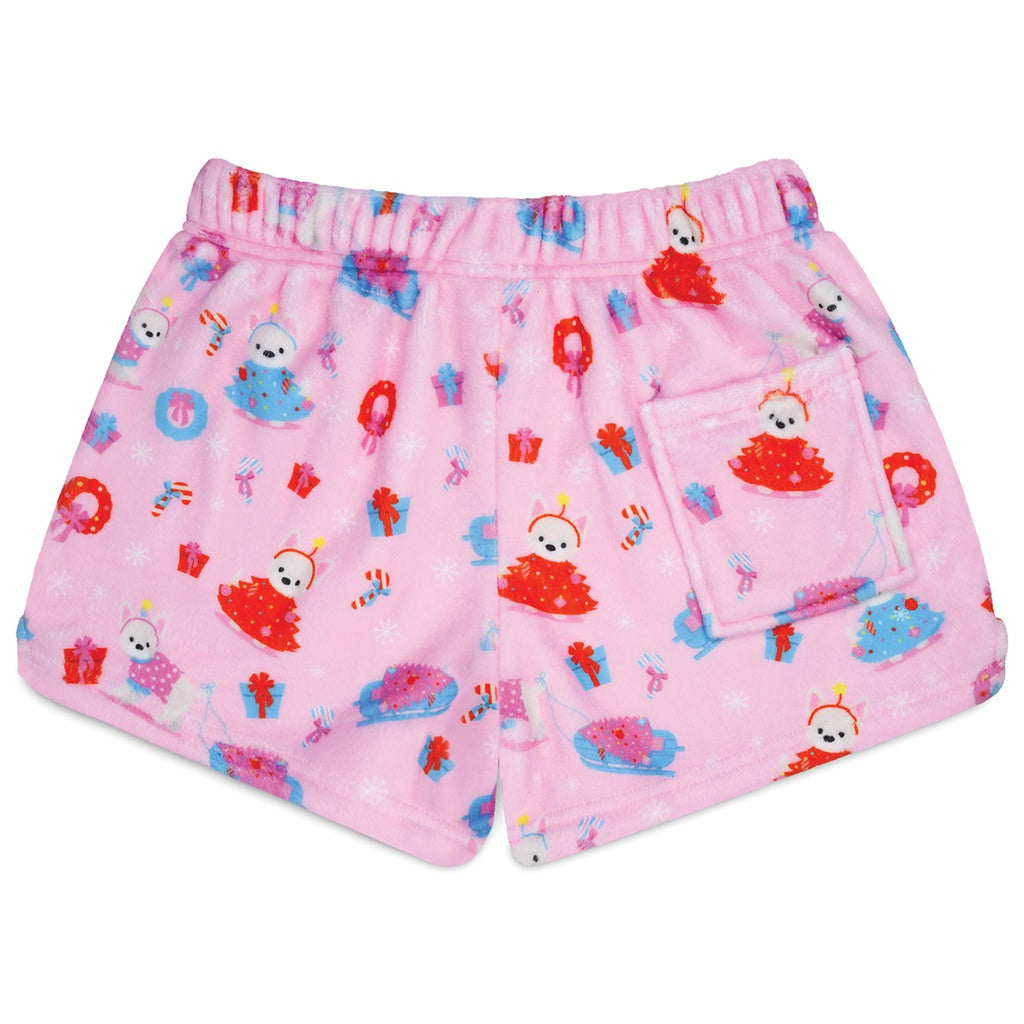 MERRY WOOF-MAS PLUSH SHORTS || ISCREAM