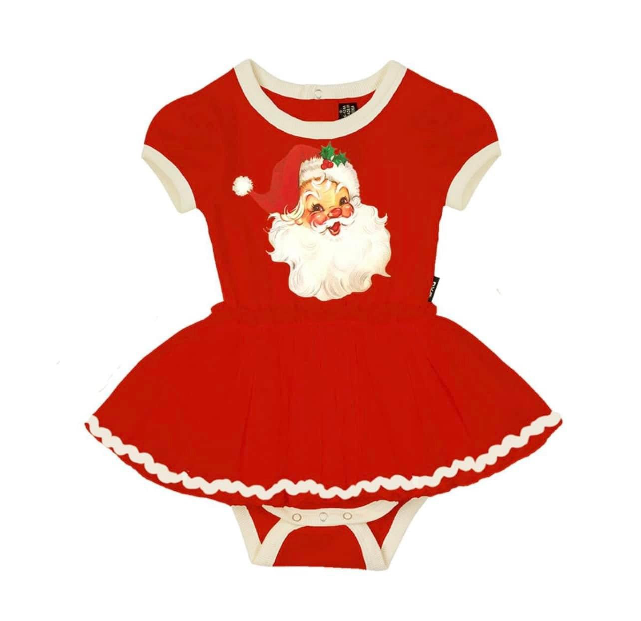 SANTA BABY CIRCUS DRESS || ROCK YOUR BABY