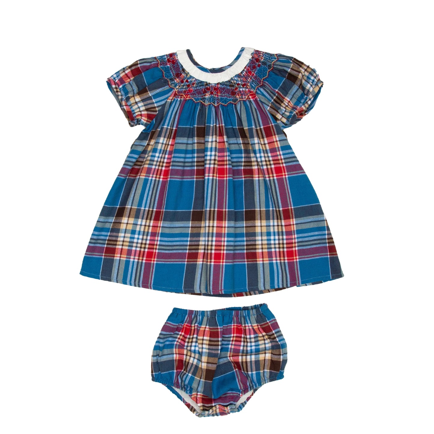 MAEVE TARTAN PLAID BABY DRESS