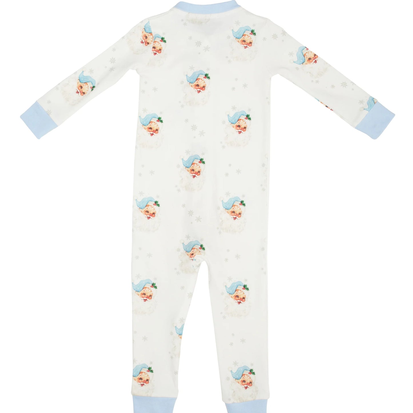 SANTA’S SWEETHEART BLUE FOOTIE PAJAMA