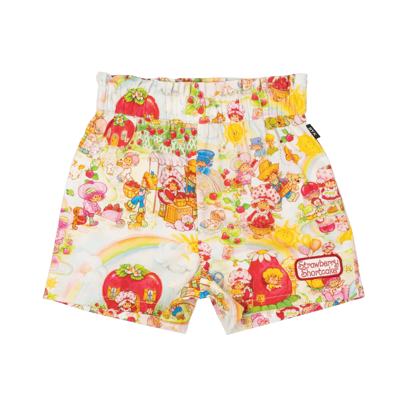 STRAWBERRY LAND PAPERBAG SHORT || ROCK YOUR BABY