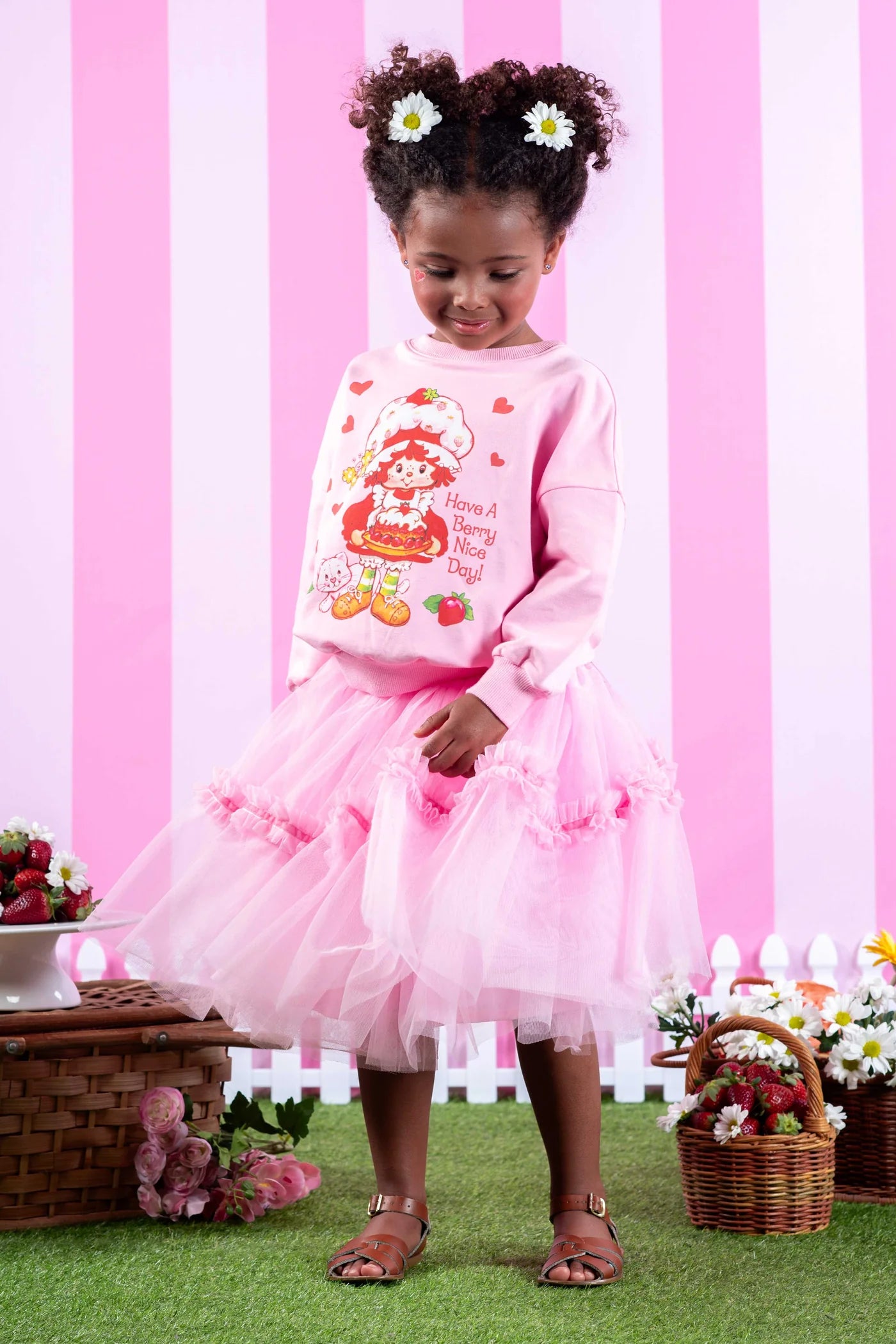 STRAWBERRY SHORTCAKE TULLE SKIRT || ROCK YOUR BABY