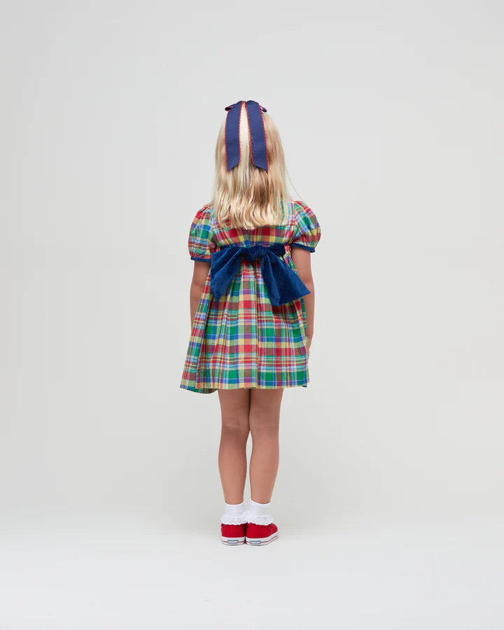 PIPER SMOCKED DRESS IN PLAYGROUND PLAID || NANDUCKET