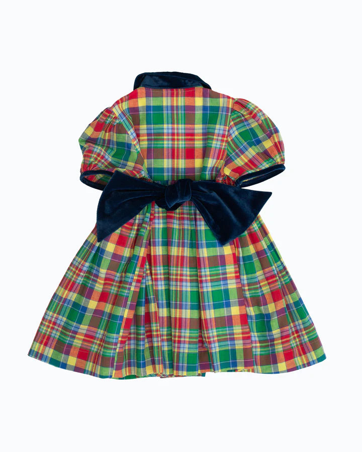 PIPER SMOCKED DRESS IN PLAYGROUND PLAID || NANDUCKET