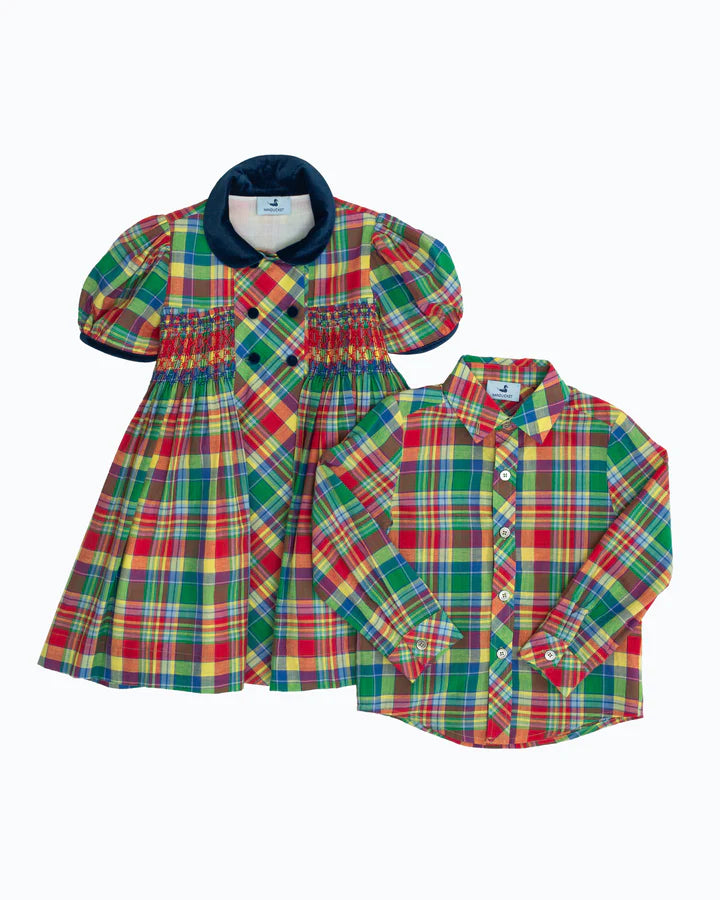 JACK BUTTON DOWN SHIRT - PLAYGROUND PLAID || NANDUCKET