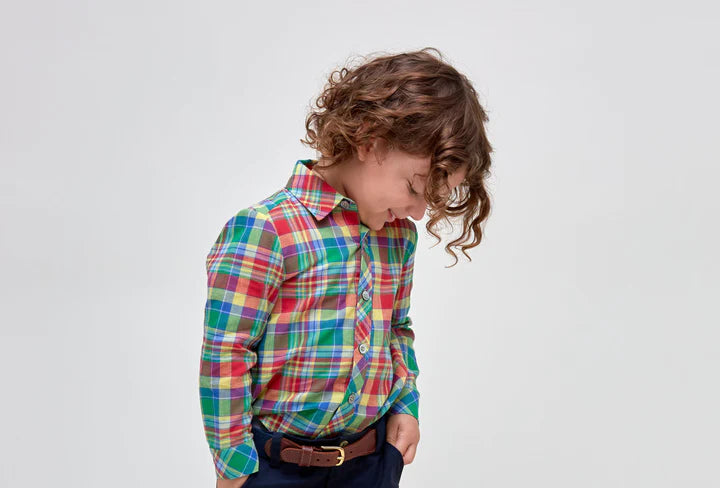 JACK BUTTON DOWN SHIRT - PLAYGROUND PLAID || NANDUCKET