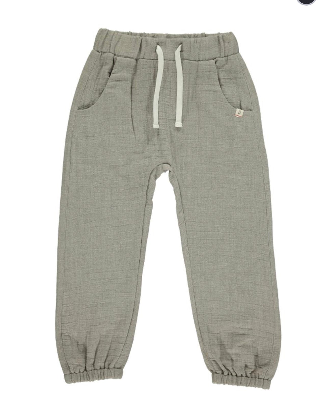 BEIGE LIGHTWEIGHT GAUZE PANT