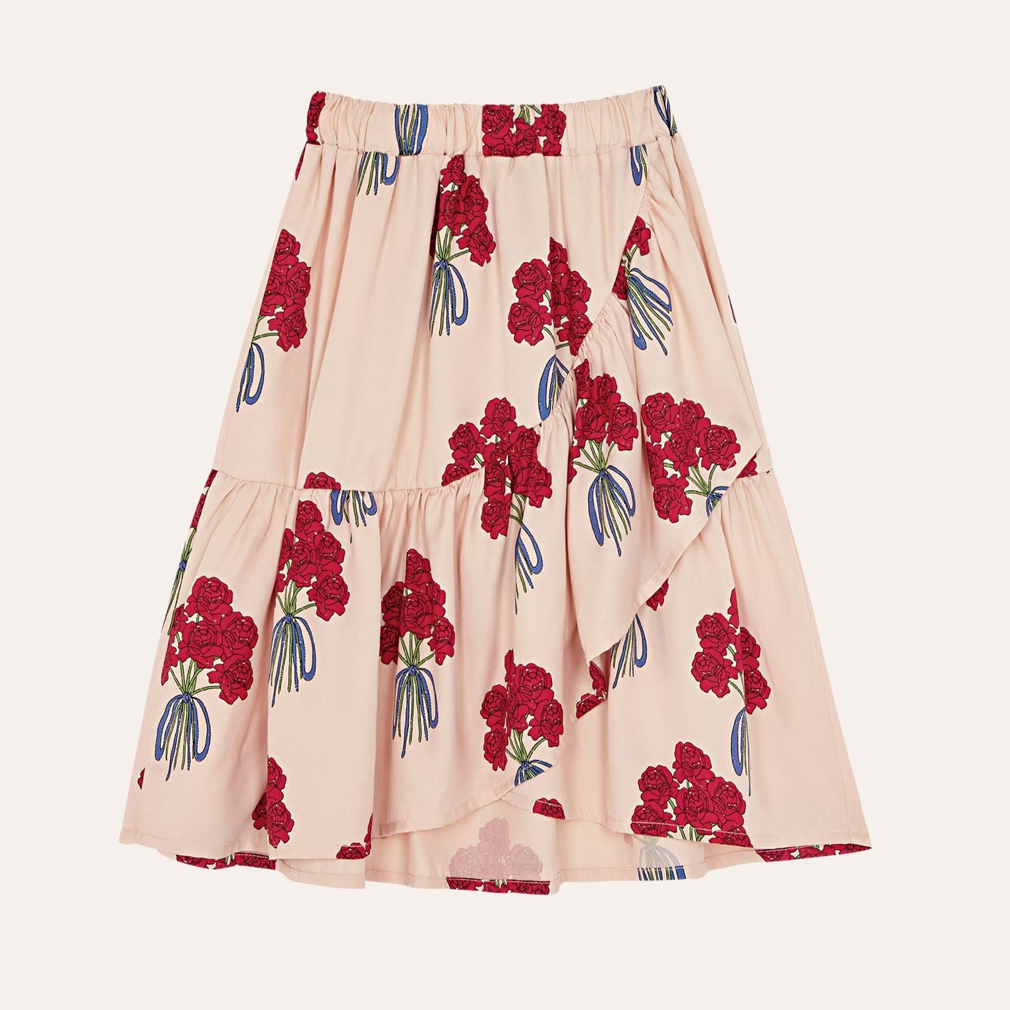 FLOWERS PINK SKIRT || CAMPAMENTO