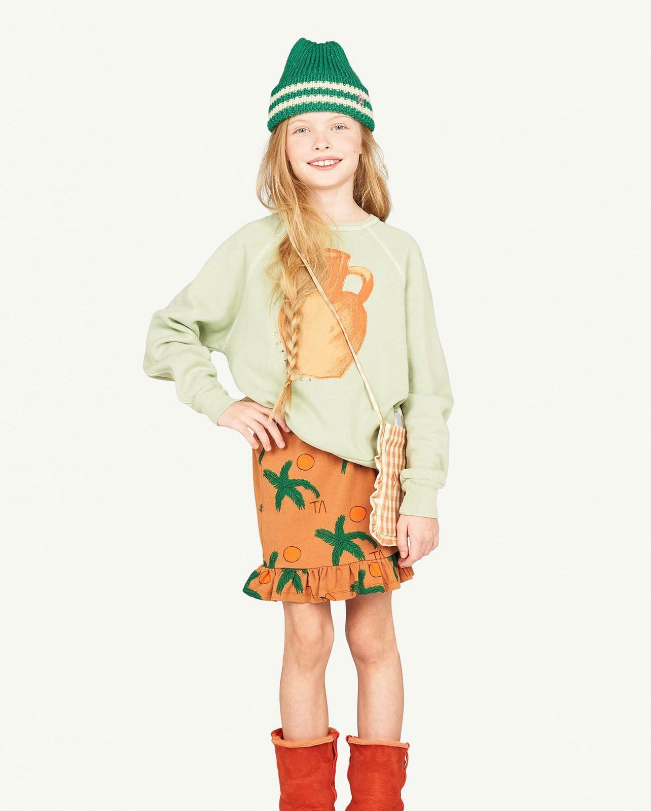 FERRET SKIRT - PALM TREE || THE ANIMALS OBSERVATORY