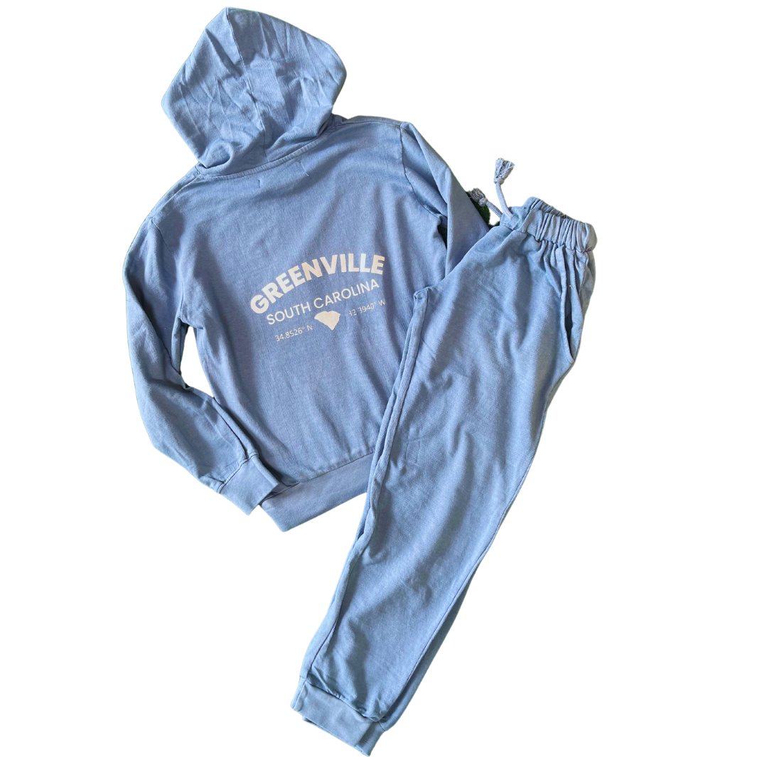 GREENVILLE TERRY JOGGER SET || VINTAGE HAVANA