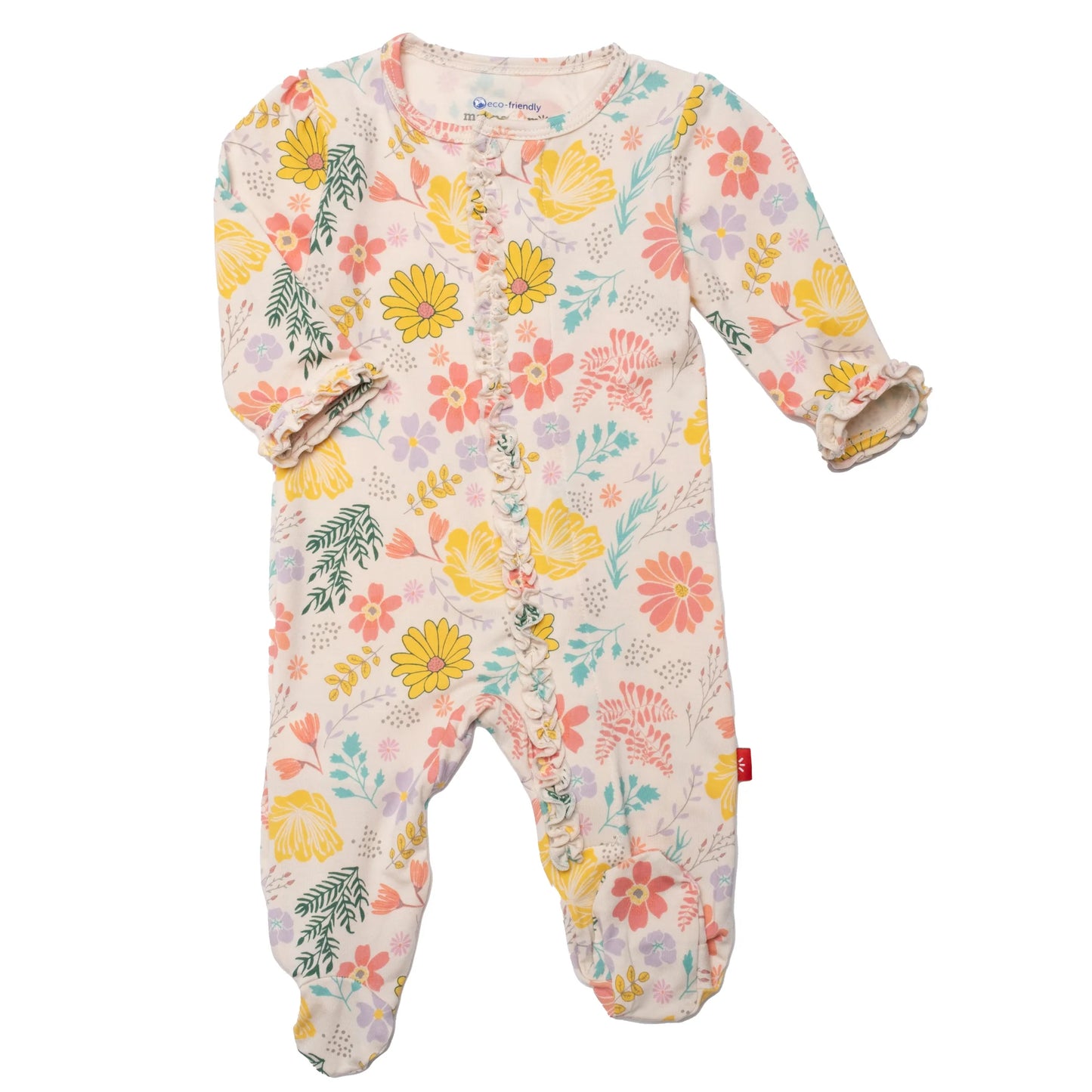 PRIMROSE COTTAGE MAGNETIC RUFFLE FOOTIE || MAGNETIC ME