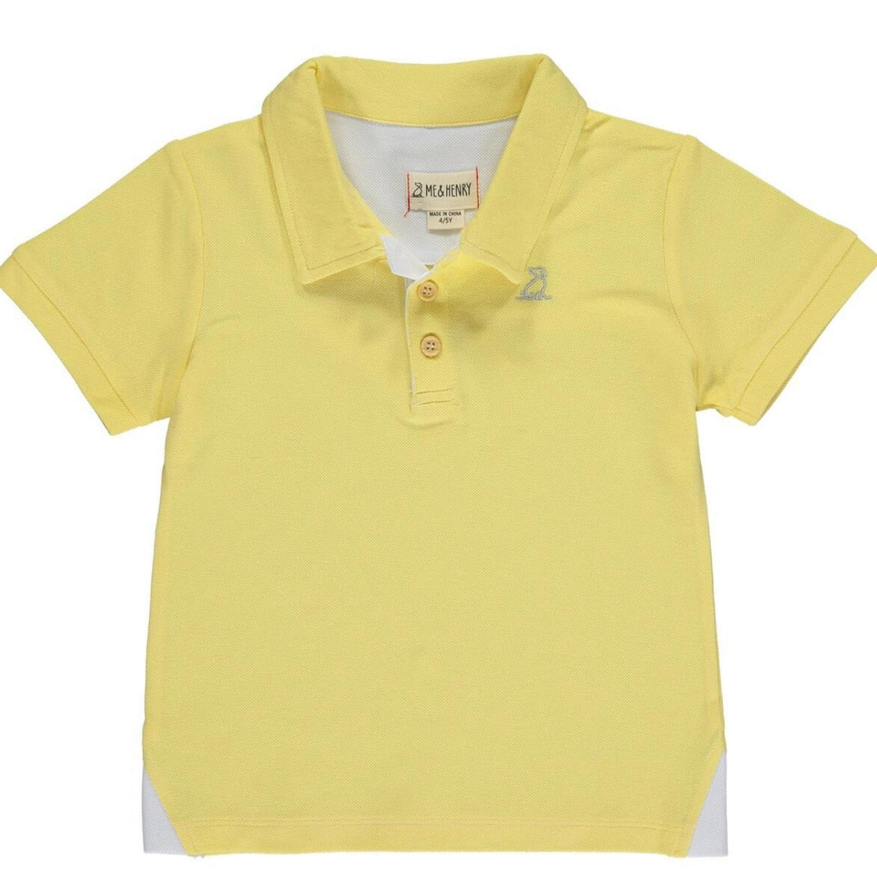 LEMON PIQUE POLO