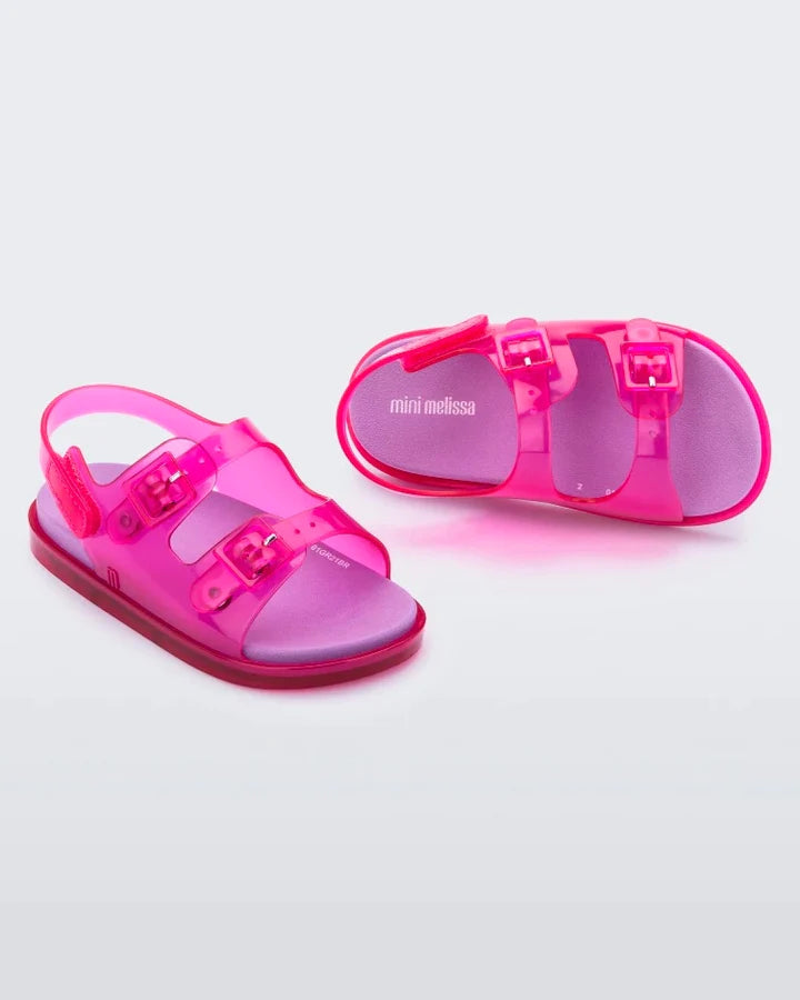 WIDE SANDAL PINK/LILAC || MINI SANDAL