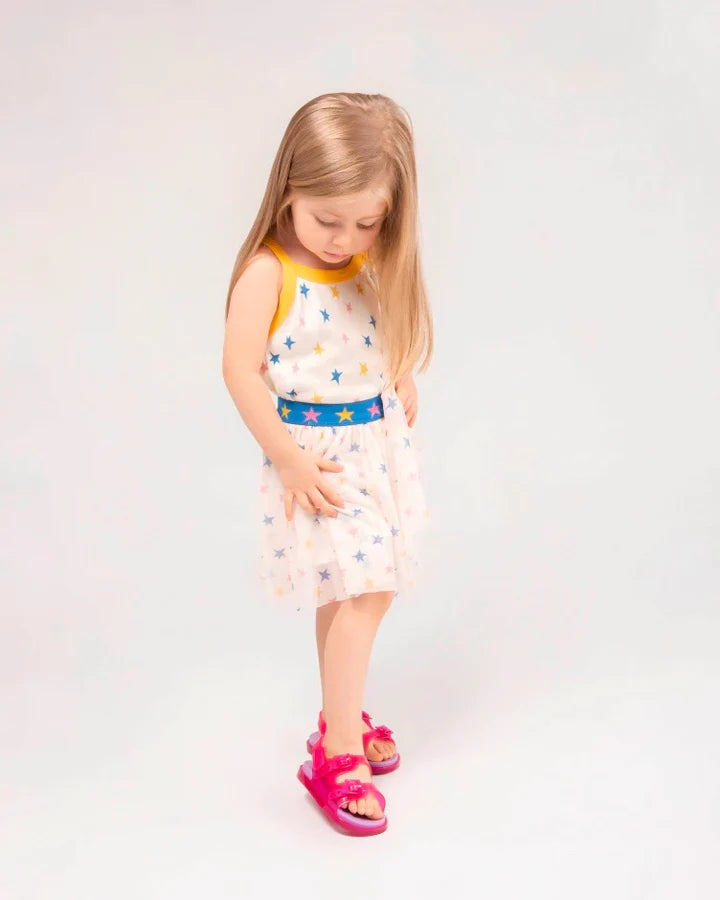 WIDE SANDAL PINK/LILAC || MINI SANDAL