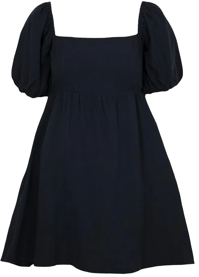 STELLA MINI DRESS - BLACK