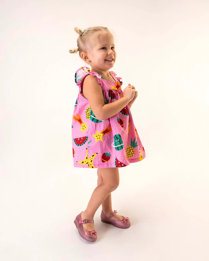 SWEET LOVE FLAT PINK GLITTER || MINI MELISSA