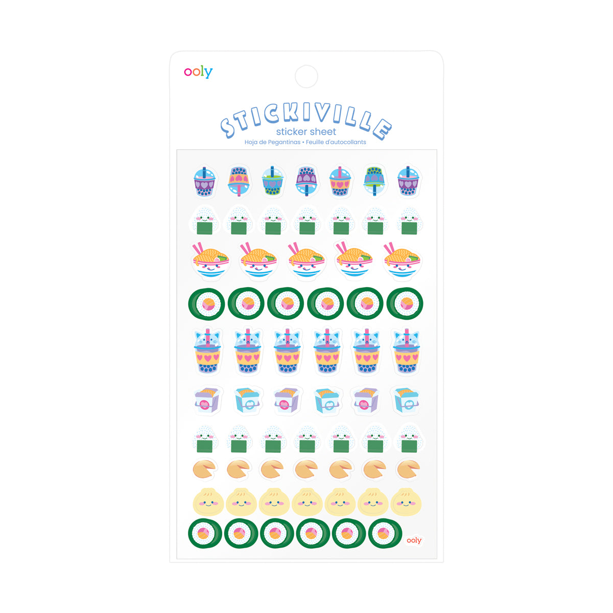 (Itsy Bitsy) Stickiville Standard - Ramen & Sushi (1 Sheet)