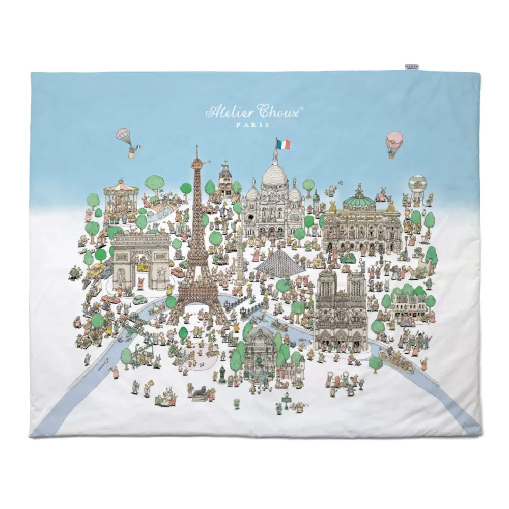 REVERSIBLE QUILT - PARIS / CAROUSEL || ATELIER CHOUX