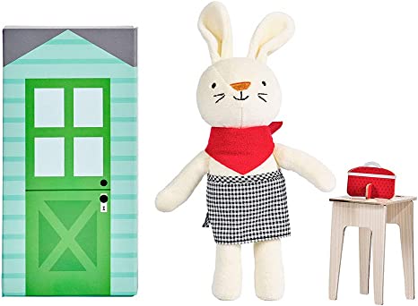 RUBIE THE RABBIT IN THE KITCHEN PLAYSET