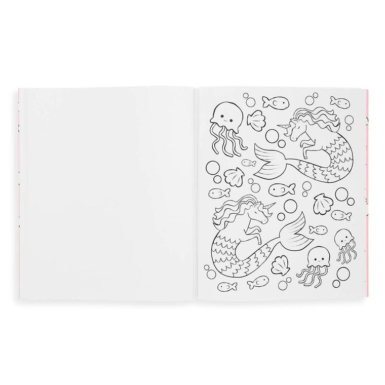 Color-in' Book: Enchanting Unicorns