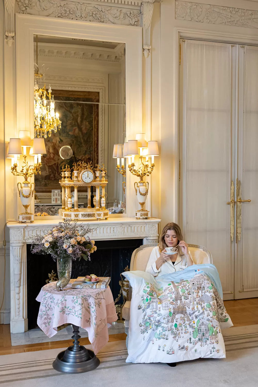 REVERSIBLE QUILT - PARIS / CAROUSEL || ATELIER CHOUX