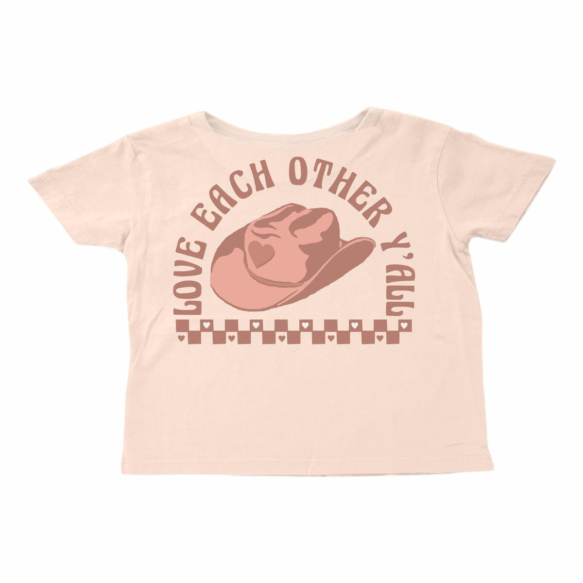 LOVE EACH OTHER BOXY TEE || TINY WHALES