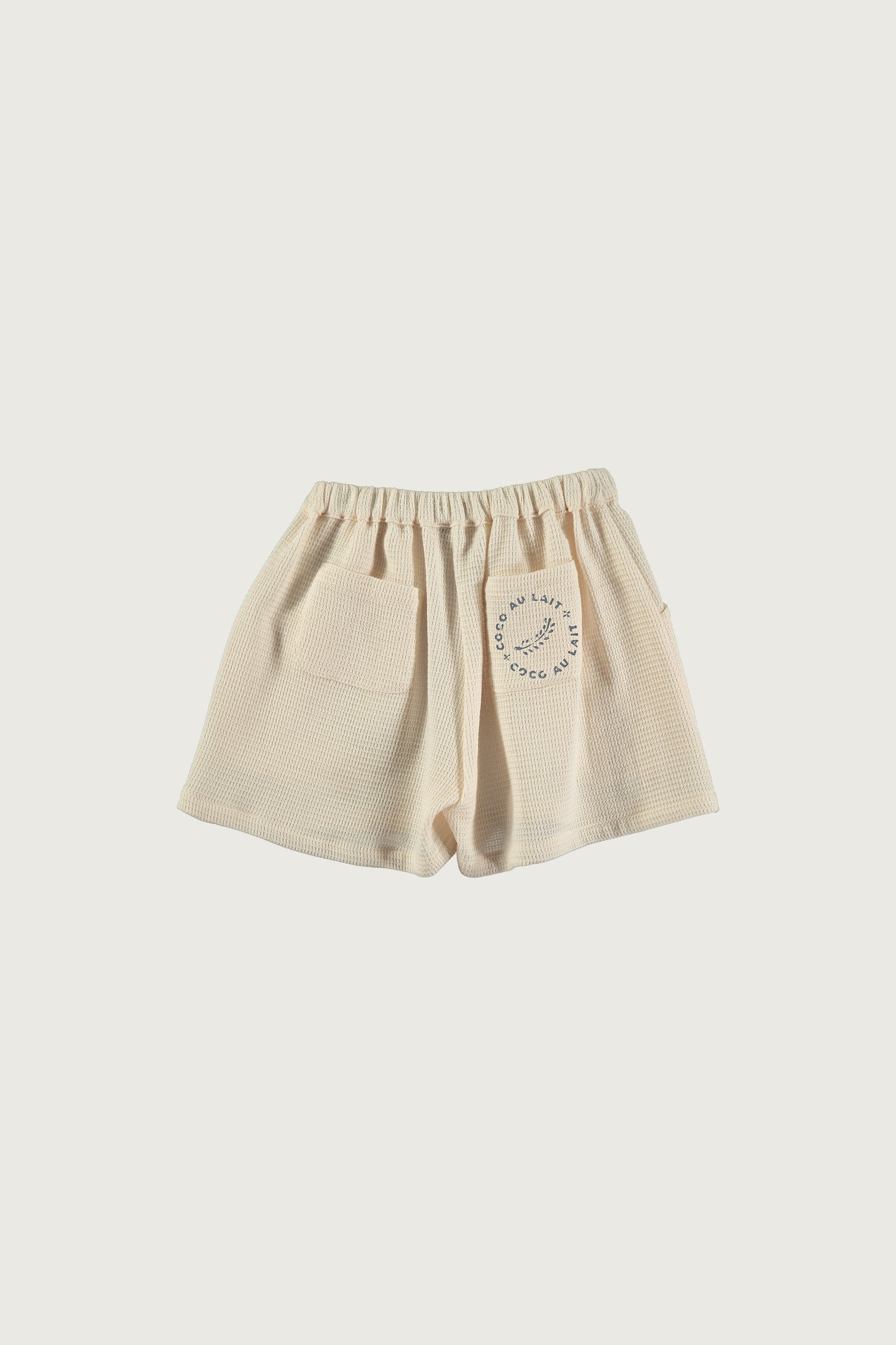 NUDE WAFFLE SHORTS | COCO AU LAIT