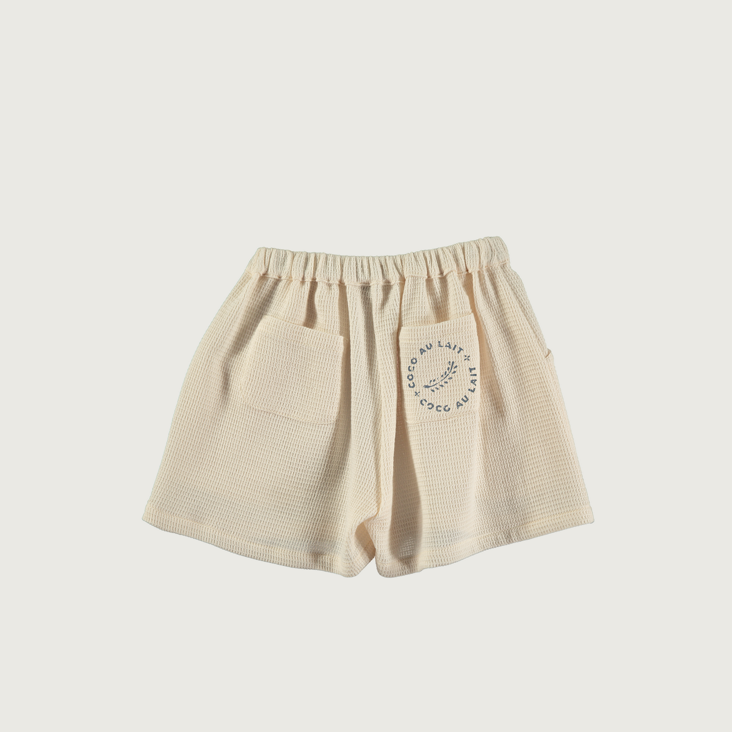 NUDE WAFFLE SHORTS | COCO AU LAIT