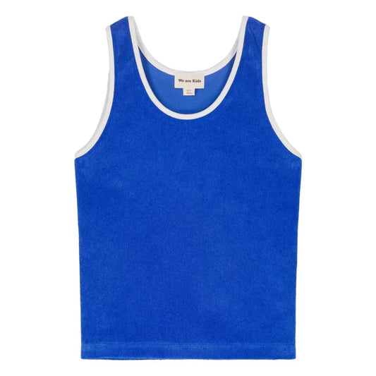MARCEL BLUE TERRY TANK || WE ARE KIDS