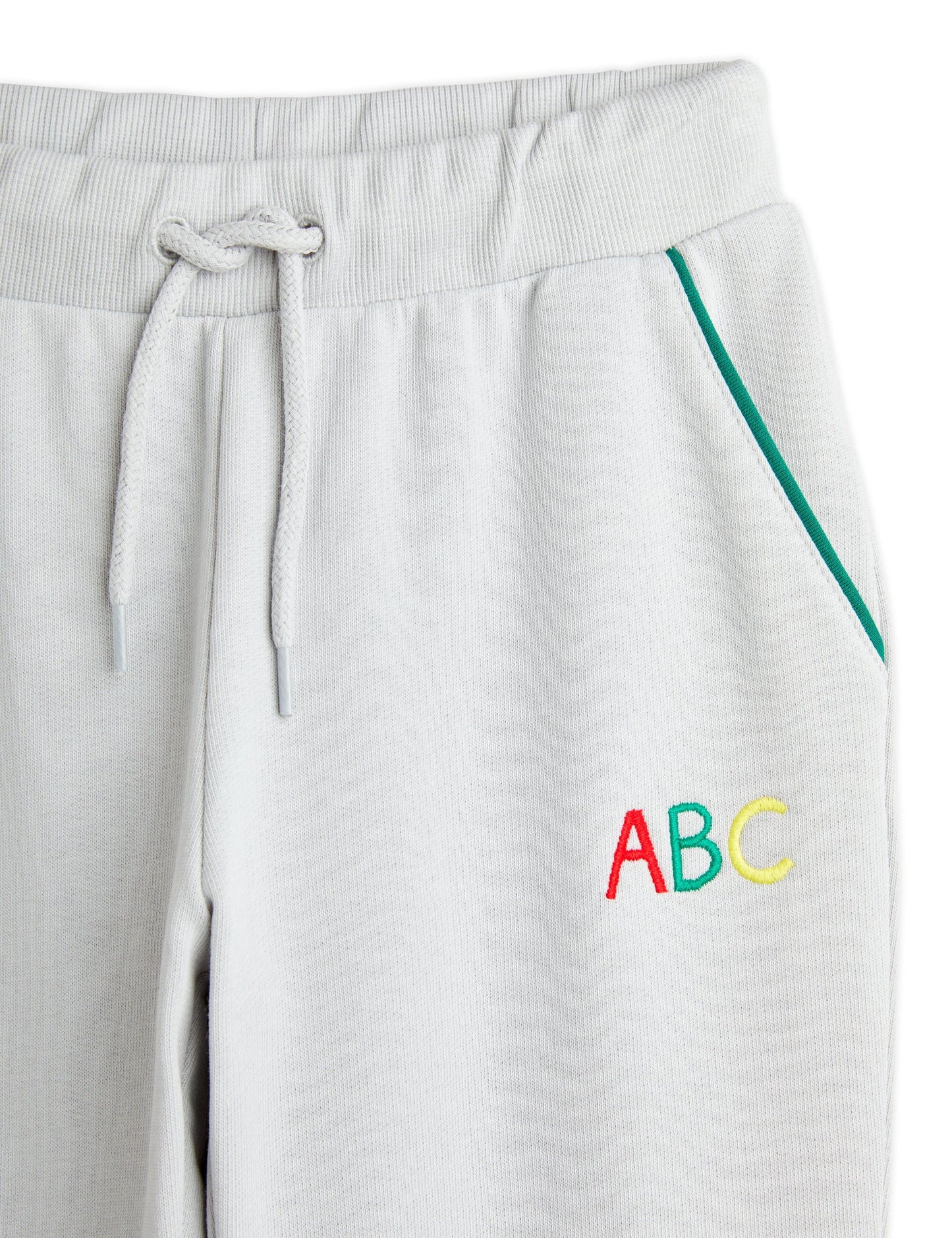 ABC EMBROIDERED SWEATPANTS | MINI RODINI