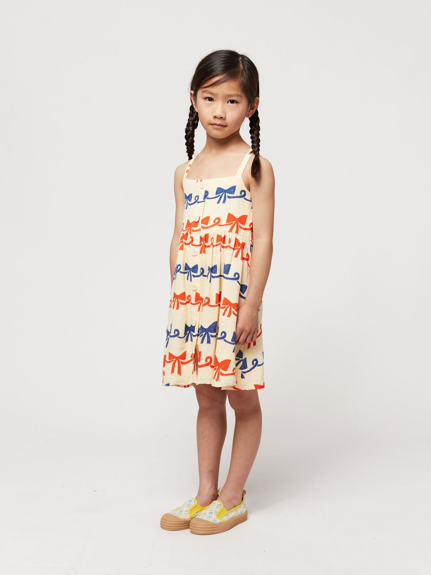 RIBBON BOW ALL OVER WOVEN DRESS | BOBO CHOSES