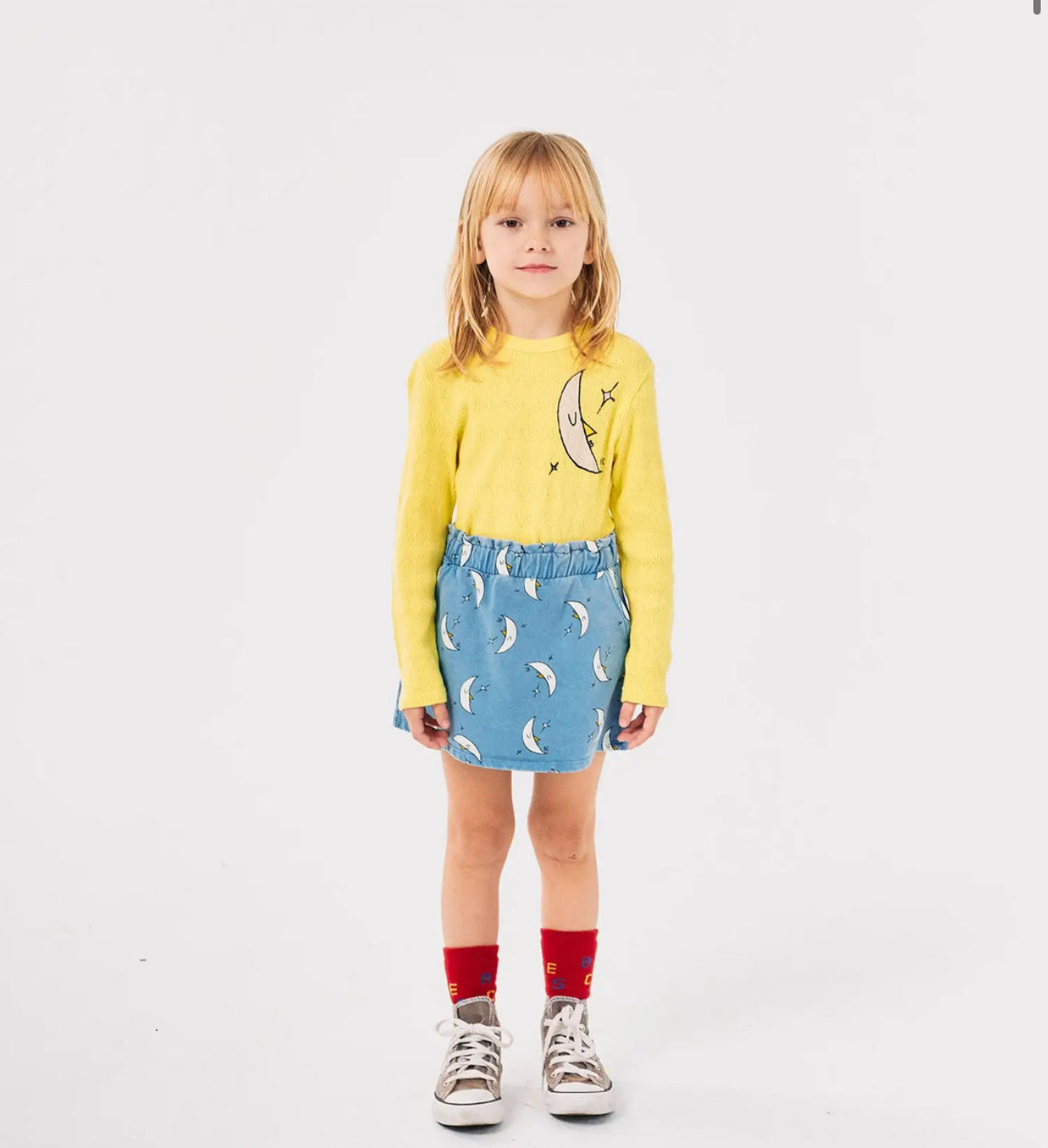 BENEATH THE MOON ALL OVER PRINT SKIRT | BOBO CHOSES