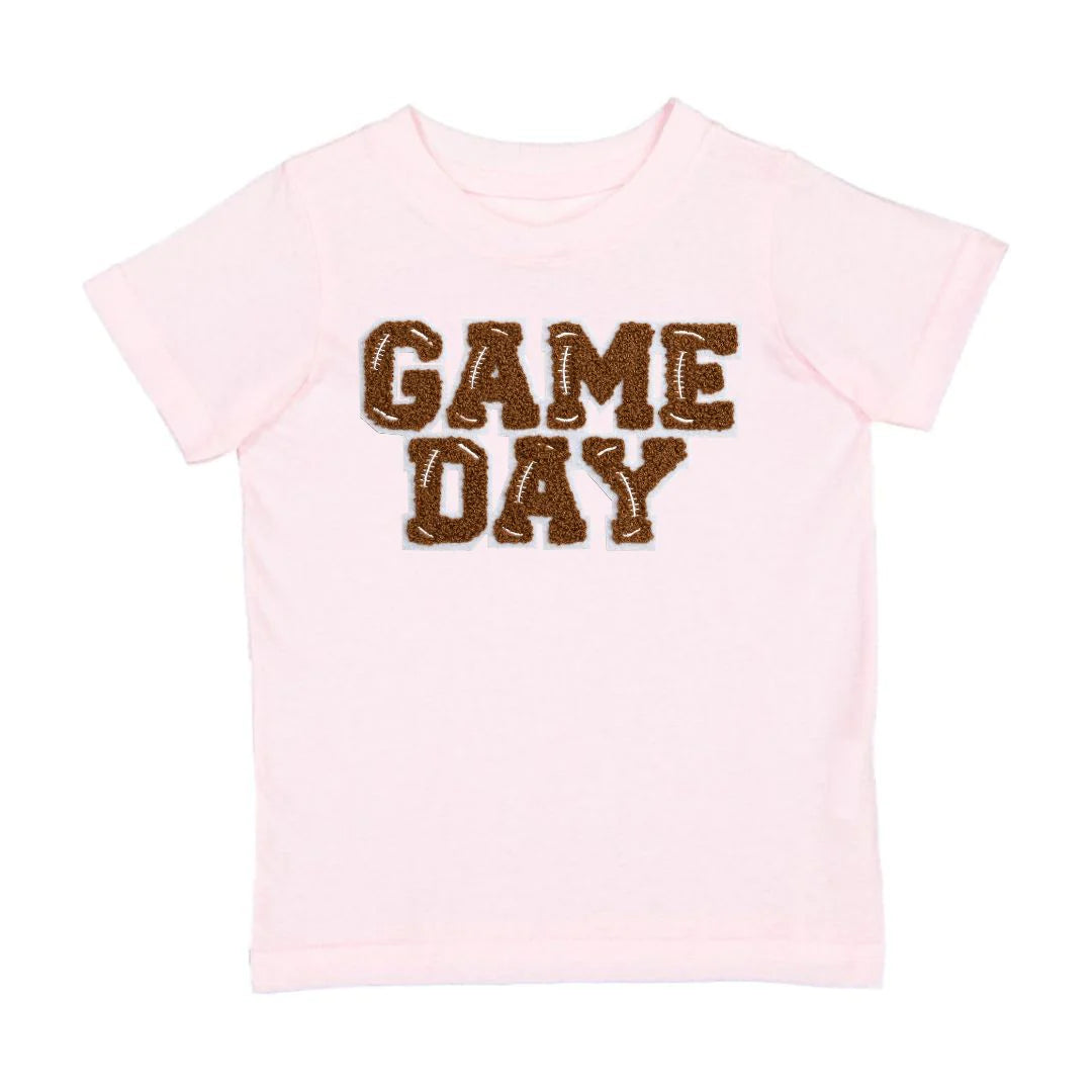 GAME DAY PATCH SHORT SLEEVE T-SHIRT - BALLET || SWEET WINK