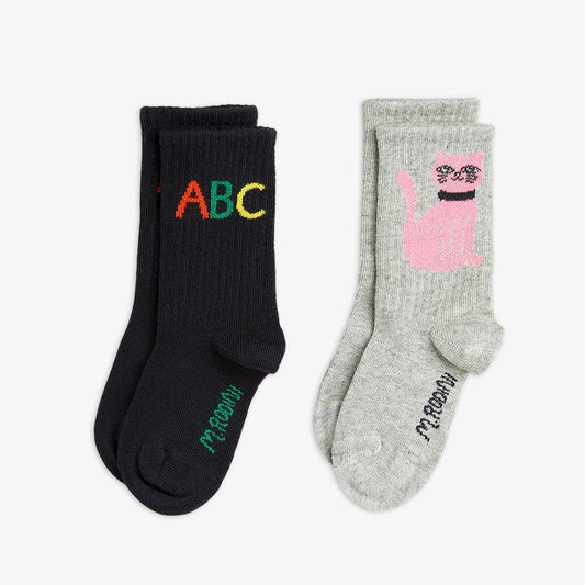 ABC SOCKS 2-PACK | MINI RODINI