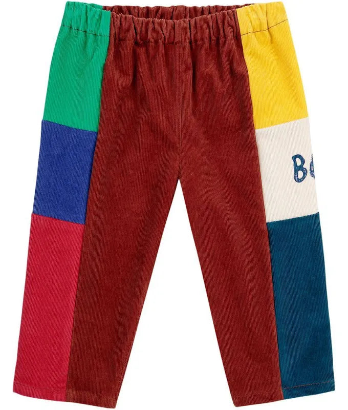 COLORBLOCK CORDUROY PANTS | BOBO CHOSES