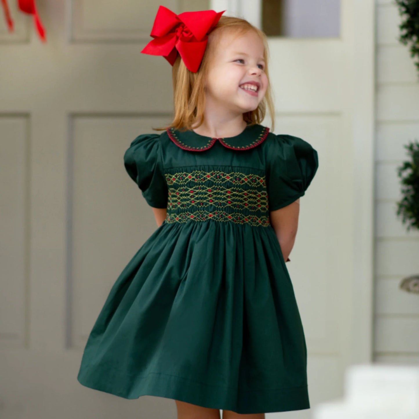 HOLLY SMOCKED DRESS