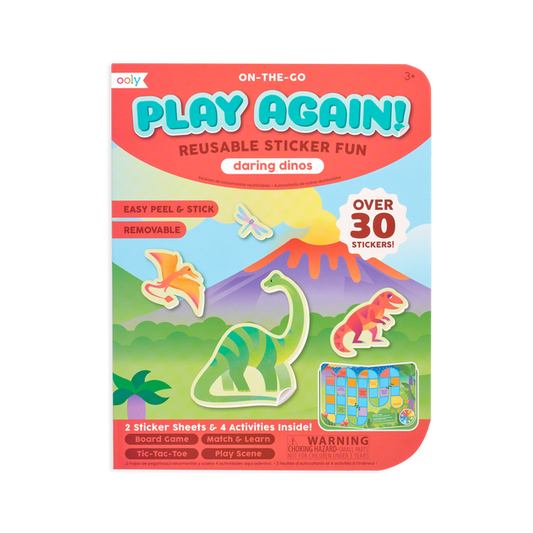 Play Again! Mini On-The-Go Activity Kit : Daring Dinos