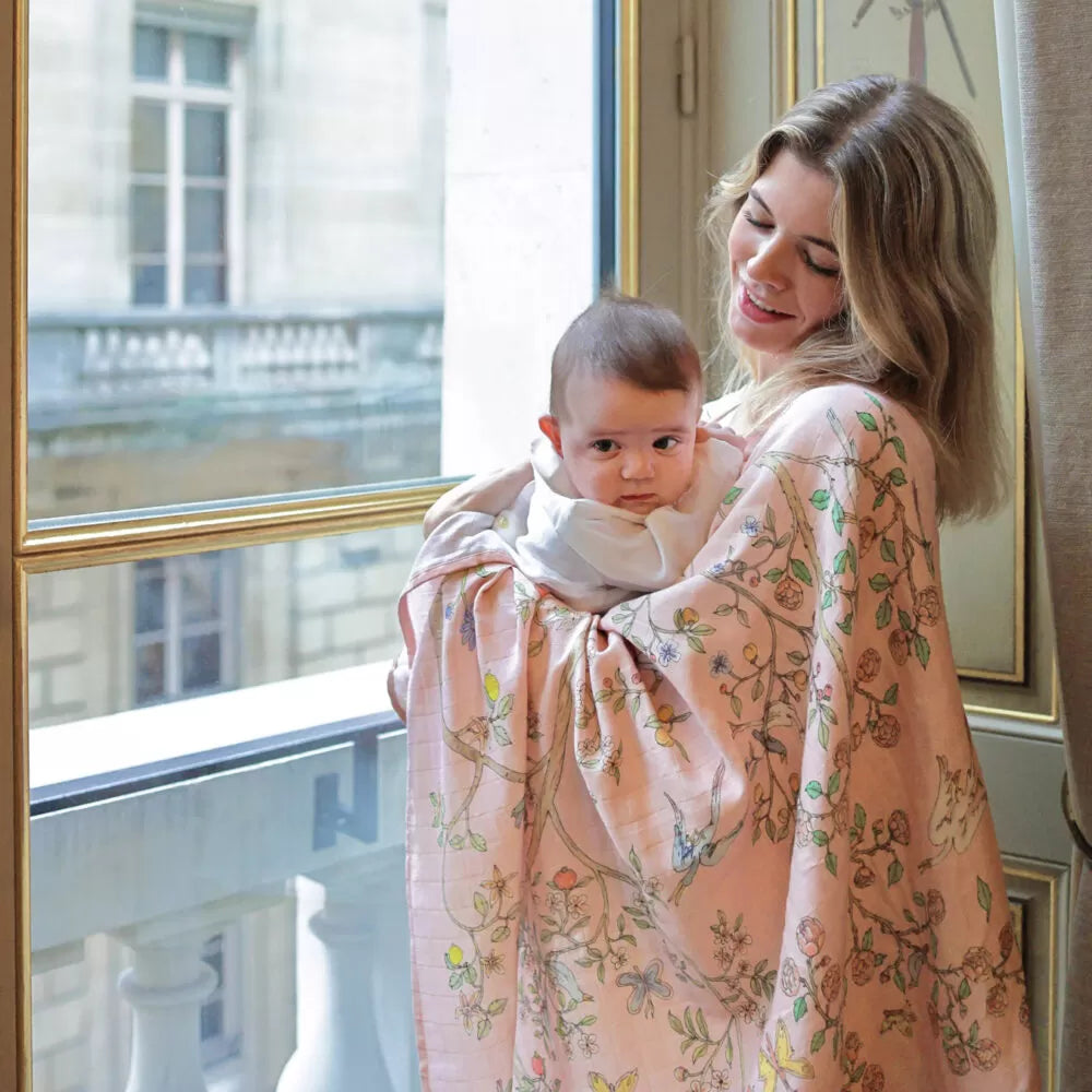 SWADDLE - IN BLOOM PINK || ATELIER CHOUX