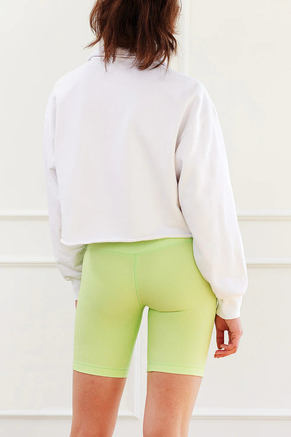 BIKER SHORT LIME 8”